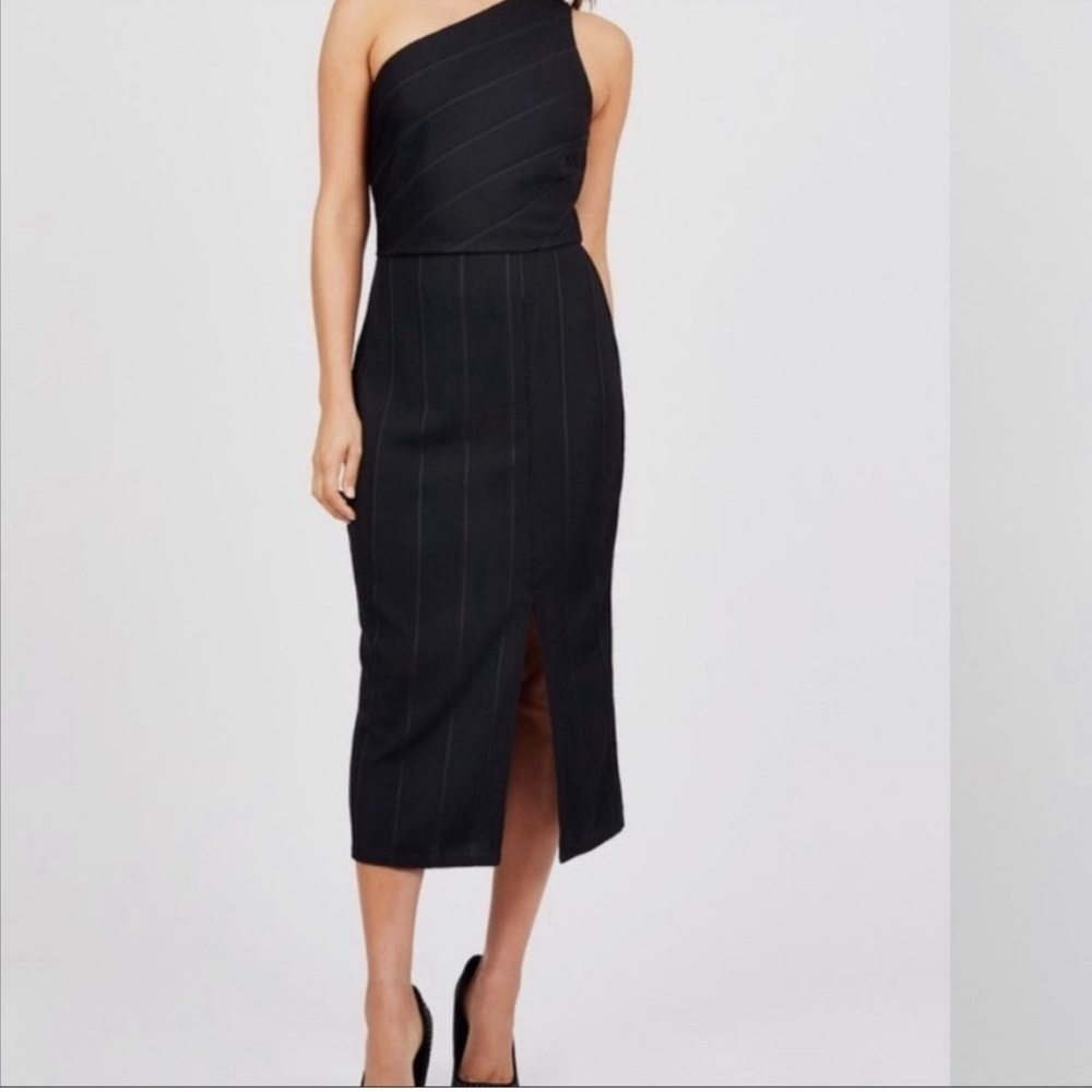 BCBGeneration Midi Dress with Slit